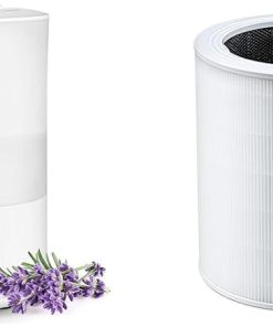 LEVOIT Humidifiers for Bedroom, Quiet (3L Water Tank) Cool Mist Top Fill Essential Oil Diffuser & Core 600S Air Purifier 3-in-1 Replacement Filter, Core 600S-RF, 1Pack, White