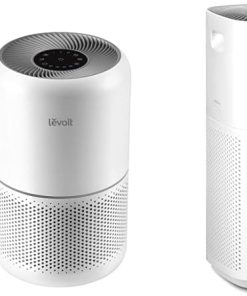 LEVOIT Air Purifiers for Home Allergies Pets Hair Dust Smoke Pollutants Odor Removal, Covers Up to 1095 Sq.Foot | 3175 Sq. Ft (Core 300 (2 Pack) + Core 600S)
