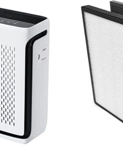 LEVOIT Air Purifiers for Home Large Room Bedroom Up to 1110 Ft² & LV-PUR131 Air Purifier Replacement Filter, Hepa and Activated Carbon Filters Set, LV-PUR131-RF, 1 Pack