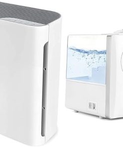 LEVOIT Air Purifiers for Home Large Room, HEPA Filter Cleaner with Washable Filter & Humidifiers for Bedroom Large Room Home, 6L Warm and Cool Mist Ultrasonic Air Vaporizer