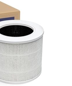 LEVOIT Core Mini Air Purifier Replacement Filter, 3-in-1, High-Efficiency Activated Carbon & OasisMist 1000S (10L) Smart Humidifier for Home Large Room Bedroom, Last 100 Hours