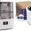 LEVOIT Classic300 Ultrasonic Top Fill Humidifier, Extra Large 6L Tank Last 60-Hour – Super Quiet & Top Fill Humidifiers for Bedroom, 2.5L Tank for Large Room, Easy to Fill & Clean 4
