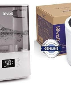 LEVOIT Humidifiers for Bedroom Large Room Home, (6L) & Core 200S Air Purifier Replacement Filter, 3-in-1 Filter, High-Efficiency Activated Carbon, Core 200S-RF, White