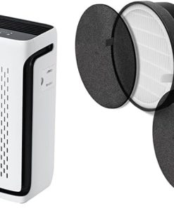 Levoit Air Purifiers for Home Large Room Bedroom Up to 1110 Ft2 with Air Quality Sensors Smart WiFi App Control Washable Filters HEPA for Pets Dust Pollen Allergies Plus 2 Pack Replacement Filters