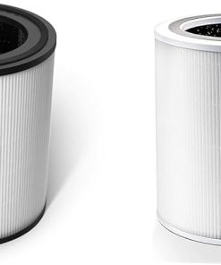 LEVOIT LV-H133 Air Purifier Replacement Filter, HEPA and High-Efficiency Activated & Core 400S Air Purifier 3-in-1 Replacement Filter, Core400S-RF, 1Pack, White