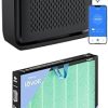 Bundle of LEVOIT Air Purifiers Vital 100S-P, Black + LEVOIT Vital 100S-P Pet Allergy Air Purifier Replacement 4