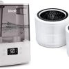 LEVOIT LV600S Smart Warm and Cool Mist Humidifiers for Home Bedroom Large Room, (6L) & Air Purifier for Home Allergies Pets Hair in Bedroom, Covers Up to 1095 Sq.Foot Powered 4