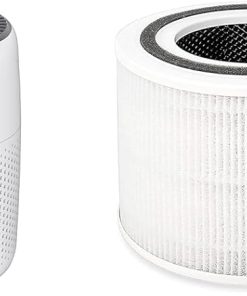 LEVOIT Air Purifiers for Bedroom Home & Core P350 Air Purifier Replacement Filter, 3-in-1 Pet Allergies, New Fine Non-Woven Fabric Pre, Odor Eliminator with ARC Formula, Core P350-RF, 1 Pack