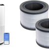 LEVOIT Air Purifiers for Home Large Room Up to 1900 Ft² in 1 Hr with Washable Filters & LV600HH 6L Warm and Cool Mist Ultrasonic Humidifier 4