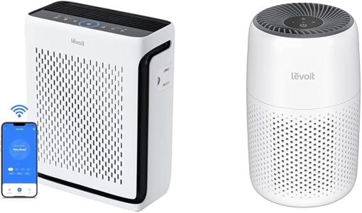 LEVOIT Air Purifiers, Vital100S & Air Purifiers for Bedroom Home, HEPA Filter Cleaner with Fragrance Sponge, White
