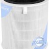 LEVOIT Vital 100S-P Replacement Filter, Genuine Air Purifier Filters, Supports HEPA Sleep Mode, High-Efficiency Activated Carbon for Removal of Smoke, Odor, Allergens, Pollen, Vital 100S-RF, 1 Pack 4
