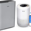 LEVOIT Air Purifiers for Home Allergies Pets Hair Dust Smoke Pollutants Odor Removal, Covers Up to 1095 Sq.Foot | 3175 Sq. Ft (Core 300 (2 Pack) + Core 600S) 4