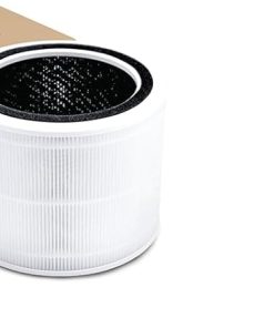 LEVOIT Core 200S Air Purifier Replacement Filter, 3-in-1 Filter, High-Efficiency Activated Carbon & OasisMist 1000S (10L) Smart Humidifier for Home Large Room Bedroom, Last 100 Hours