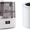 LEVOIT OasisMist 1000S (10L) Smart Humidifier for Home Large Room Bedroom, Last 100 Hours & LV600HH 6L Warm and Cool Mist Ultrasonic Humidifier 4