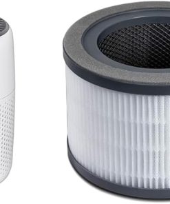 LEVOIT Air Purifiers for Bedroom Home, 3-in-1 Filter Cleaner with Fragrance Sponge & Vista 200 Air Purifier Replacement Filter, 3-in-1 HEPA, High-Efficiency Activated Carbon