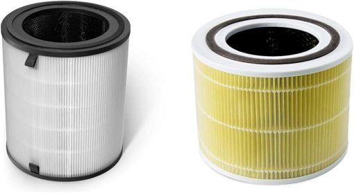 LEVOIT LV-H133 Air Purifier Replacement Filter Set and LEVOIT Core 300 Air Purifier Pet Allergy Replacement Filter
