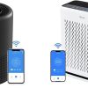 LEVOIT Air Purifiers & Air Purifiers for Bedroom Home, HEPA Filter Cleaner with Fragrance Sponge, White & Air Purifier Core Mini/LV-H128 Aroma Pads 12pack Essential Oil Replacement 4