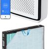 Bundle of LEVOIT Air Purifiers Vital 100S-P, Black + LEVOIT Vital 100S Air Purifier Replacement 4