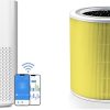 LEVOIT Core Mini-P Air Purifier & Replacement Filter (2Pack) & Aroma Pads 12pack Essential Oil Replacement Bundle for Home Bedroom 4