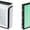 LEVOIT Air Purifiers for Home Large Room Bedroom Up to 1110 Ft² with Air Quality and Light Sensors & Vital 100S Air Purifier Toxin Absorber Replacement Filter