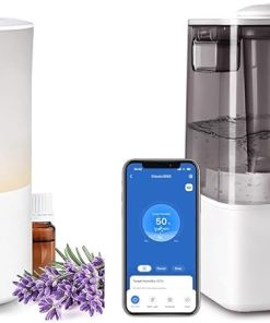 LEVOIT Humidifiers for Bedroom with Night Light(3L Water Tank) Cool Mist Top Fill Essential Oil & Humidifiers for Bedroom Large Room Home, (6L) Cool Mist Top Fill Essential Oil Diffuser
