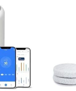 LEVOIT Air Purifiers for Home Bedroom, Smart WiFi, HEPA Sleep Mode for Home Large Room & Air Purifier Core Mini/LV-H128 Aroma Pads 12pack Essential Oil Replacement