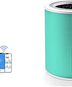 LEVOIT Air Purifiers for Home Large Room, Covers Up to 3175 Sq. Ft, Smart WiFi and PM2.5 Monitor & Core 400S Air Purifier Toxin Absorber 3-in-1 Replacement Filter, Activated Carbon