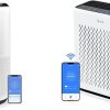 LEVOIT Air Purifiers for Home Large Room Bedroom Up to 1110 Ft2 with Air Quality and Light Sensors Bundle with Replacement Filter, 3-In-1 Filter, Efficiency Activated Carbon, 1 Pack 3