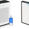 LEVOIT Air Purifiers for Home Large Room Bedroom Up to 1110 Ft² & Vital 200S Air Purifier Replacement, 3-in-1 True HEPA, High-Efficiency Activated Carbon Filter, Vital 200S-RF, 1 Pack, White 4