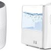 LEVOIT Air Purifiers for Bedroom Home, 3-in-1 Filter Cleaner & 10-Pack Top Fill Humidifier Replacement Filters 4