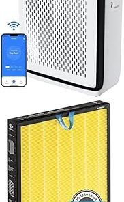 Bundle of LEVOIT Air Purifiers Vital 100S-P White + LEVOIT Vital 100S-P Pet Allergy Air Purifier Replacement 2