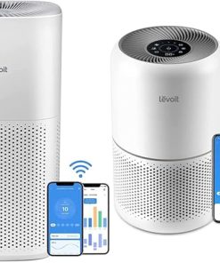 LEVOIT Air Purifiers for Home Large Room, Covers up to 1588 Sq. Ft & Air Purifiers for Home Bedroom H13 True HEPA Filter, White Noise, Smart WiFi, Auto Mode, 300S