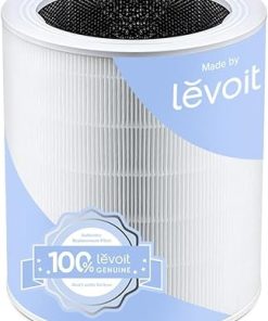 LEVOIT Core 600S-P Air Purifier 3-in-1 Replacement Filter, Supports HEPA Sleep Mode, Core600S-RF, 1 Pack, White