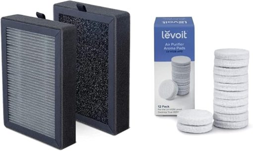 LEVOIT LV-H128 Air Purifier and Aroma Pads Bundle