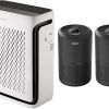 LEVOIT Air Purifier for Home Allergies Pets Hair in Bedroom & Vital 100S Air Purifier Replacement, 3-in-1 HEPA, High-Efficiency Activated Carbon Filter 3