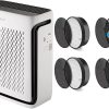 LEVOIT Air Purifiers for Home Large Room Up to 1980 Ft² in 1 Hr With Air Quality & Air Purifiers for Home, HEPA Filter for Smoke, Dust and Pollen in Bedroom, Ozone Free 3