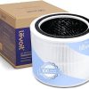 LEVOIT LV-H132 Replacement Filter, Genuine LV-H132-RF Air Purifier Filters, High-Efficiency Activated Carbon for Removal of Smoke, Odor, Allergens, Pollen, 1 Pack 3