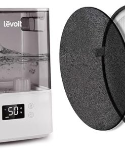 LEVOIT Humidifiers for Bedroom Large Room Home, (6L) Cool Mist Top Fill Essential Oil Diffuser & LV-H132 Air Purifier Replacement Filter, 3-in-1 Nylon Pre-Filter, HEPA Filter