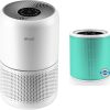LEVOIT Air Purifiers for Home Large Room Bedroom Up to 1110 Ft² with Air Quality and Light Sensors & Vital 100S Air Purifier Toxin Absorber Replacement Filter 4