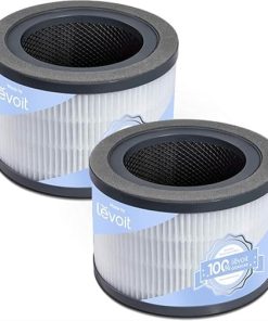 LEVOIT Vista 200 Air Purifier Replacement Filter, 3-in-1 High-Efficiency Activated Carbon, Vista200-RF, Black, 2 count (Pack of 1)
