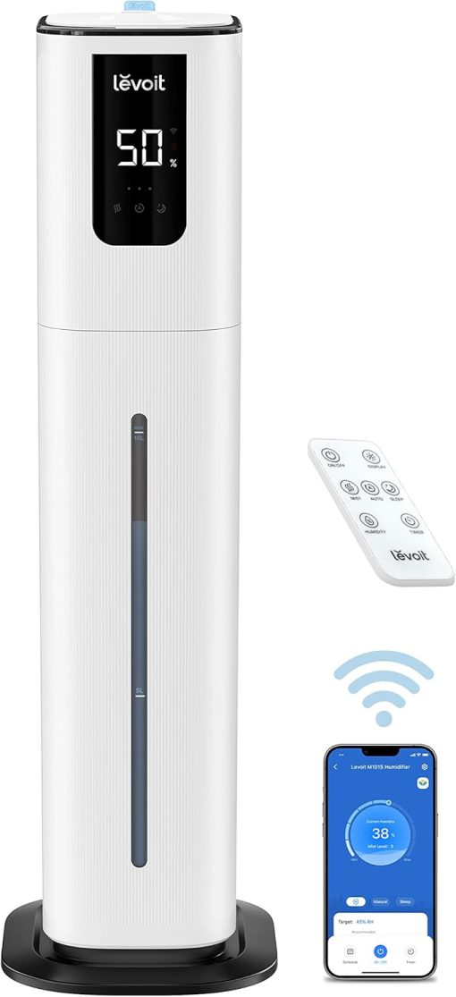 LEVOIT OasisMist 1000S 10L Smart Humidifier 600ft2 & Vital 100S-P Air Purifier 1110ft2 with HEPA Filter - Image 2