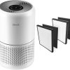 Levoit Air Purifiers for Home Large Room 1980 Ft2 Core 400S/400S-P White with Replacement Filters Set, 2 Pack 4