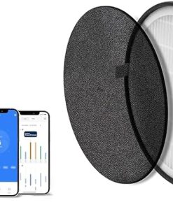 LEVOIT Air Purifiers for Home Bedroom, Smart WiFi, Auto Mode, Covers Up to 1095 Ft² ft & LV-H132 Air Purifier Replacement Filter, 3-in-1 Nylon Pre-Filter, HEPA Filter, High-Efficiency