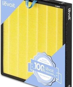 LEVOIT Genuine Vital 200S-P Air Purifier Pet Allergy Replacement Filter, Supports HEPA Sleep Mode, High-Efficiency Activated Carbon for Removal of Allergens, Pollen, Vital 200S-RF-PA, 1 Pack, Yellow