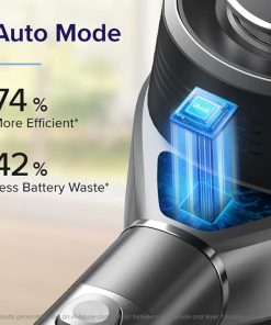 LEVOIT Cordless Vacuum Cleaner, 400W Motor Stick Vac with Powerful Suction and Auto Mode, Up to 40 Minutes Runtime, 4-Stage HEPA Filter, Deep Clean Carpet, Hard Floor, Pet Hair, IQ 40, Grey 2