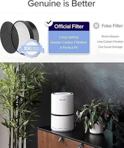 LEVOIT LV-H132 Replacement Filter, Genuine LV-H132-RF Air Purifier Filters, High-Efficiency Activated Carbon for Removal of Smoke, Odor, Allergens, Pollen, 1 Pack 2