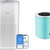 LEVOIT Air Purifiers for Bedroom Home, 3-in-1 Filter Cleaner with Fragrance Sponge & Vista 200 Air Purifier Replacement Filter, 3-in-1 HEPA, High-Efficiency Activated Carbon 4