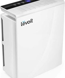 LEVOIT Air Purifiers for Home Large Room with 3 Stage Filter, Captures Pet Allergies, Smoke, Dust, Odor, Mold and Pollen for Bedroom, Timer, Filter Indicator, Smart Sensor, LV-PUR131