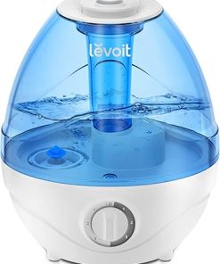 LEVOIT Humidifiers for Bedroom Large Room (2.4L Water Tank), Cool Mist for Home Whole House, Quiet for Baby Nursery, Adjustable 360° Rotation Nozzle, Ultrasonic, Auto Shut off, Night Light, BPA-Free