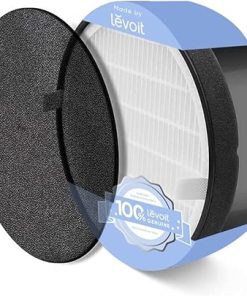 LEVOIT LV-H132 Replacement Filter, Genuine LV-H132-RF Air Purifier Filters, High-Efficiency Activated Carbon for Removal of Smoke, Odor, Allergens, Pollen, 1 Pack